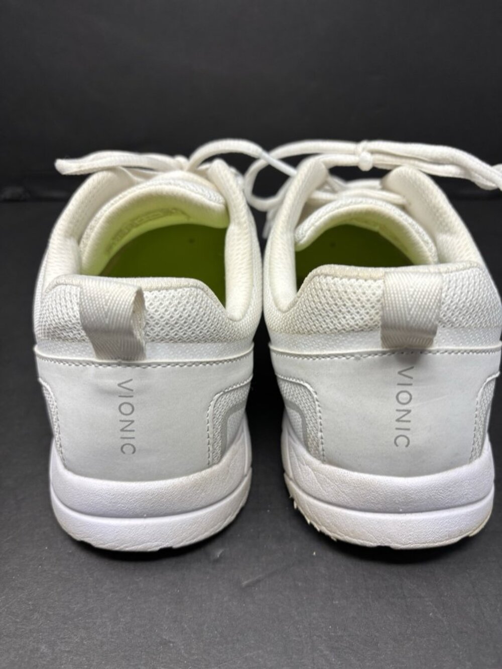 Vionic Miles II Women’s White Sneakers Size 10 NO INSOLES - Picture 5 of 9